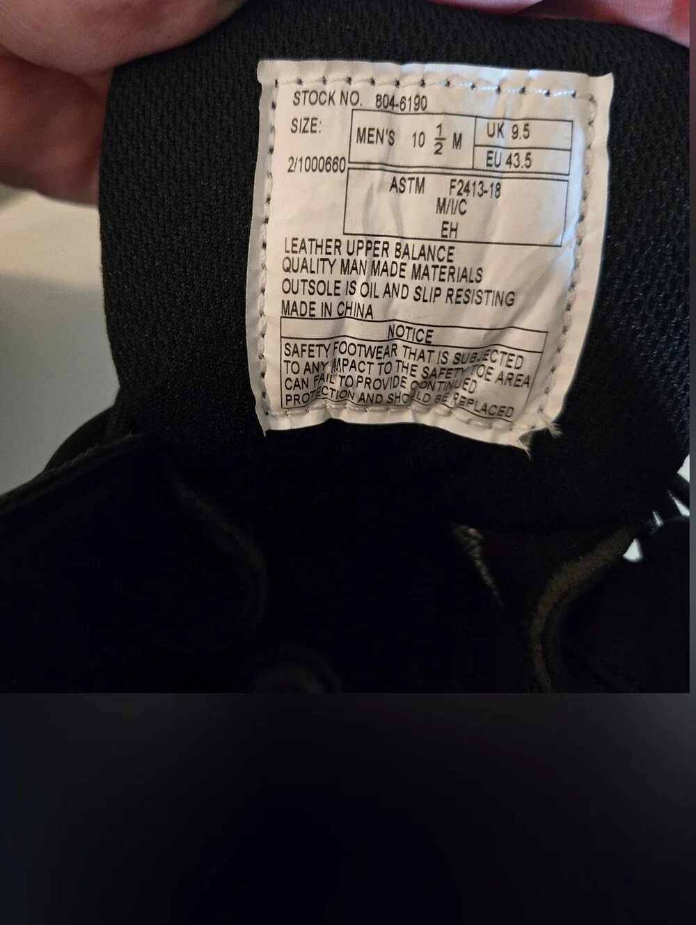 thorogood size 10